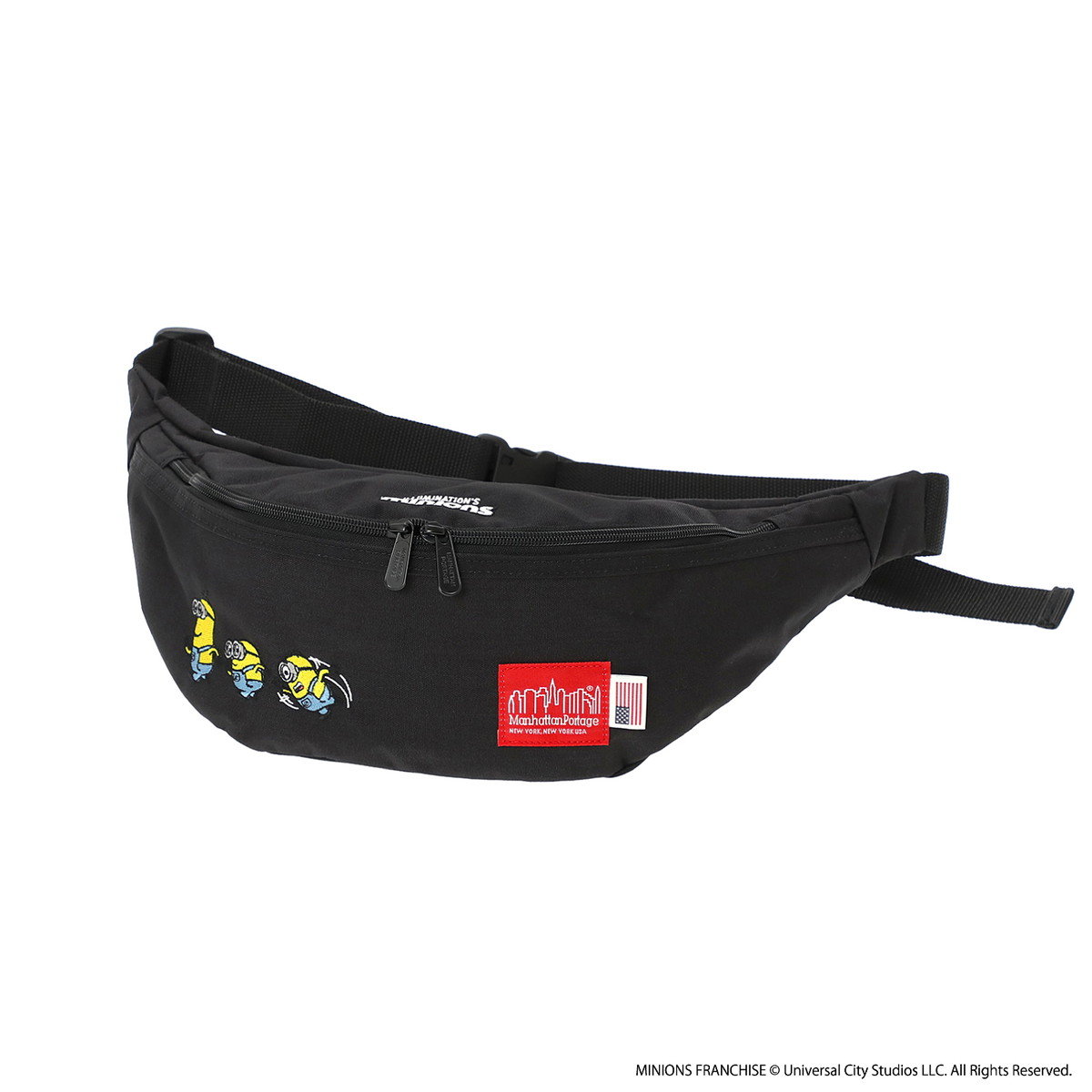 バナナマン manhattan portage コラボ　ショルダーバッグ バナナ型ショルダーバッグ（Manhattan Portage／メンズバッグ