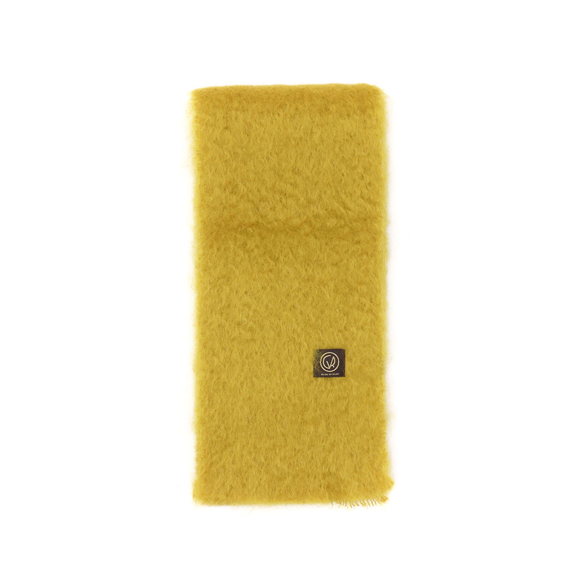MANTAS EZCARAY マンタスエスカレイ モヘア　マフラー　マスタード MANTAS EZCARAY 最大40%☆7/25限定 セール30%OFF マンタスエスカ