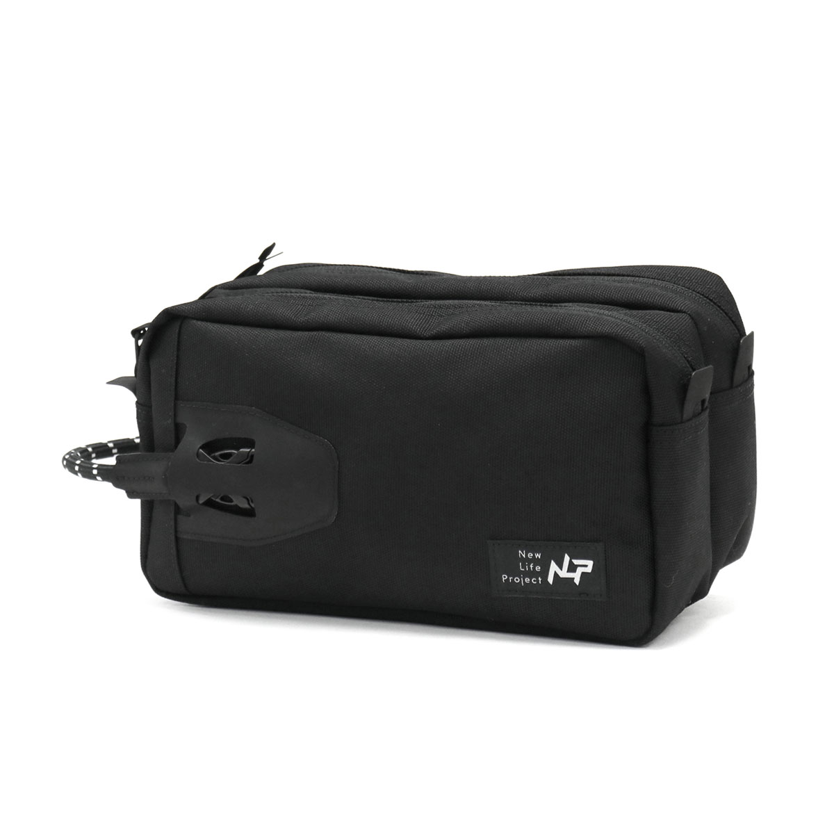 ニューライフプロジェクト　New　Life　POUCH　NLA203A01　メンズ　エコ　2ROOM　ZIP　ECO　レディース　撥水　日本製　CANVAS　ポーチ　Project　小物入れ