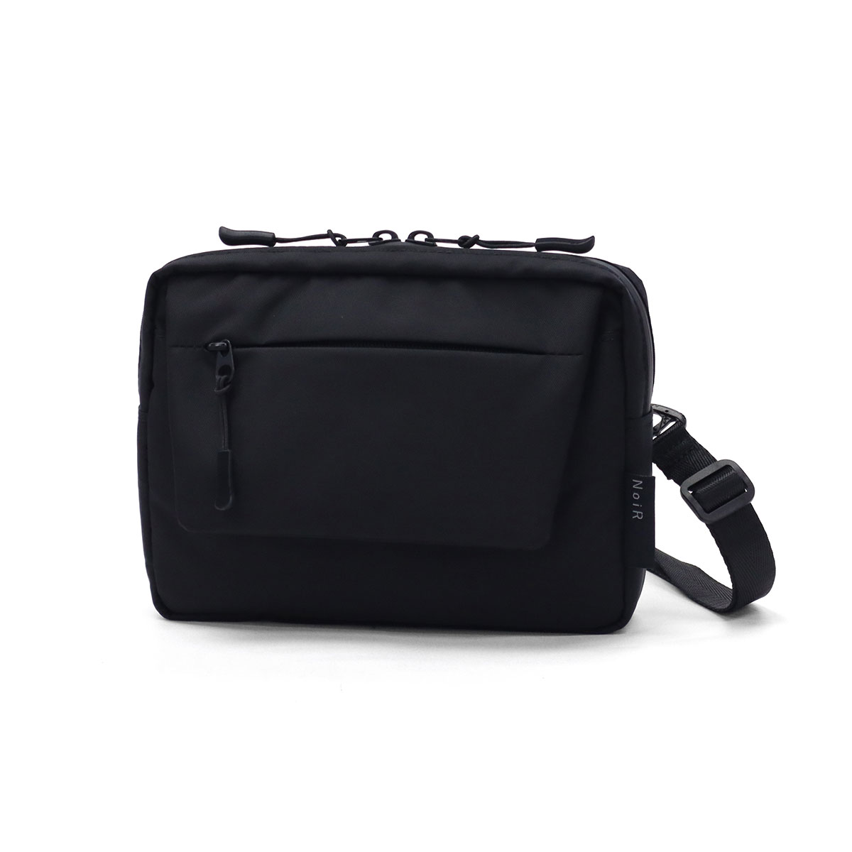 ノアール ショルダーバッグ メンズ レディース NoiR 小さめ コンパクト 斜め掛け バッグ ポーチ 軽量 撥水 黒 Switch shoulder N24002 | NoiR（バッグ） | 01