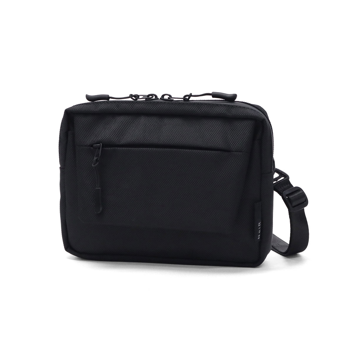 ノアール ショルダーバッグ メンズ レディース NoiR 小さめ コンパクト 斜め掛け バッグ ポーチ 軽量 撥水 黒 Switch shoulder N24002 | NoiR（バッグ） | 02