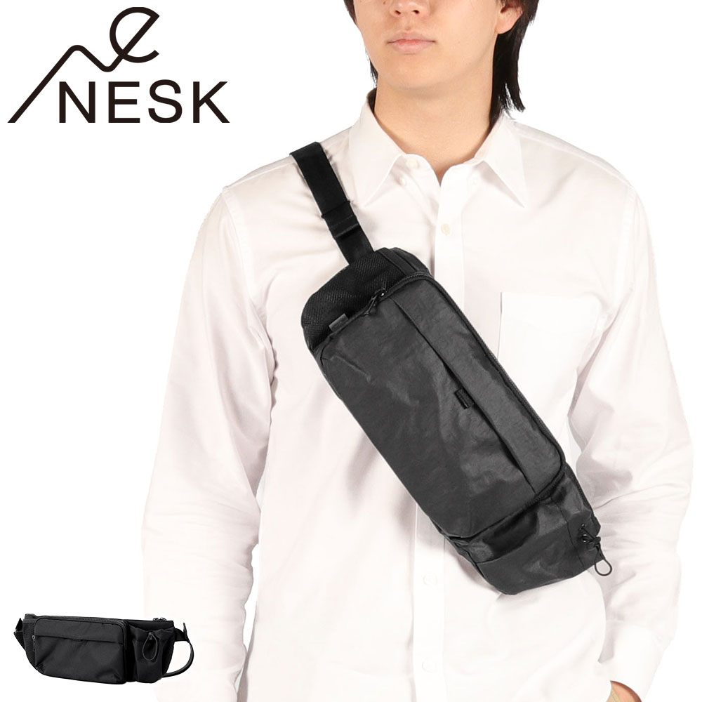 NESK 最大50%☆6/15限定 正規取扱店 ウエストバッグ メンズ レディース