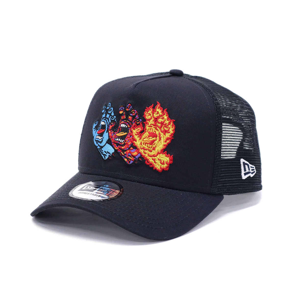 最大42%★7/9限定 正規取扱店 NEW ERA キャップ メンズ レディース 深め ニューエラ 9FORTY 帽子 大きめ SANTA CRUZ A-Frame トラッカー | NEW ERA | 02