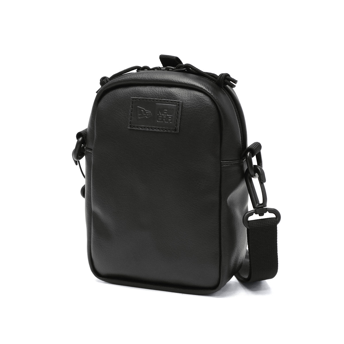 最大51%★3/27限定 正規取扱店 NEW ERA ショルダーバッグ メンズ レディース 軽量 ニューエラ 斜めがけ 小さめ ショルダーポーチ 1.7L シンセティックレザー | NEW ERA | 01