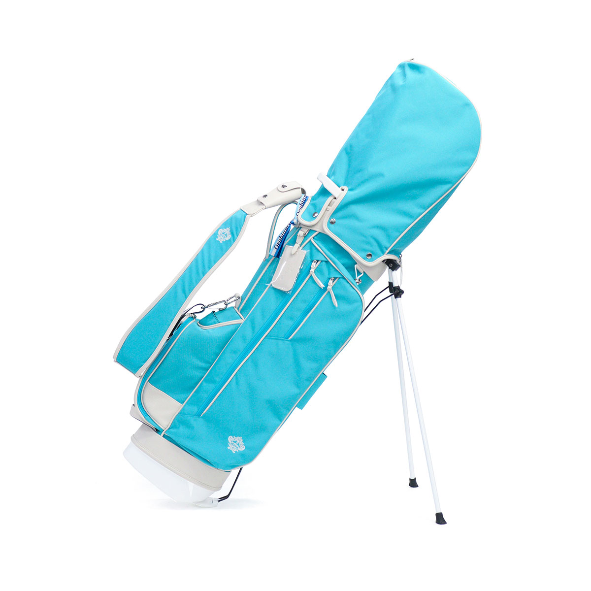 ⭐︎しゅうちゃん⭐︎ Orobianco キャディバッグ ネイビー/ホワイト ⭐︎しゅうちゃん⭐︎ Orobianco キャディバッグ ネイビー/ホワイト