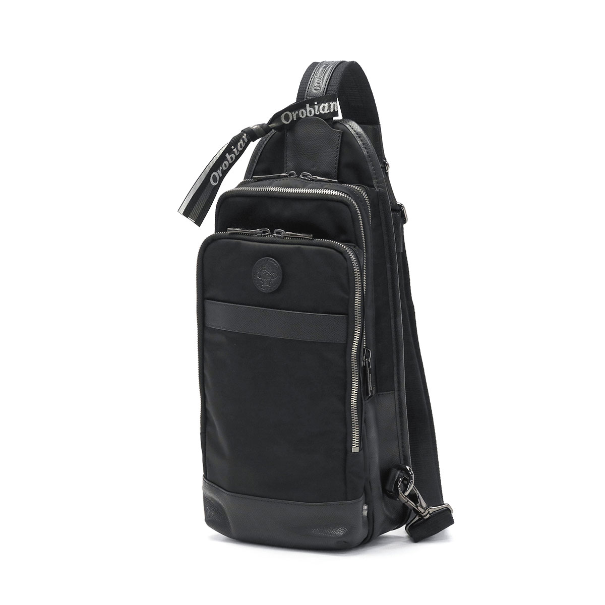 最大53%★6/1迄 日本正規品 オロビアンコ ボディバッグ メンズ レディース ワンショルダー 本革 Orobianco 5L 2層 SOLO PER TE ソロペルテ 92959の画像