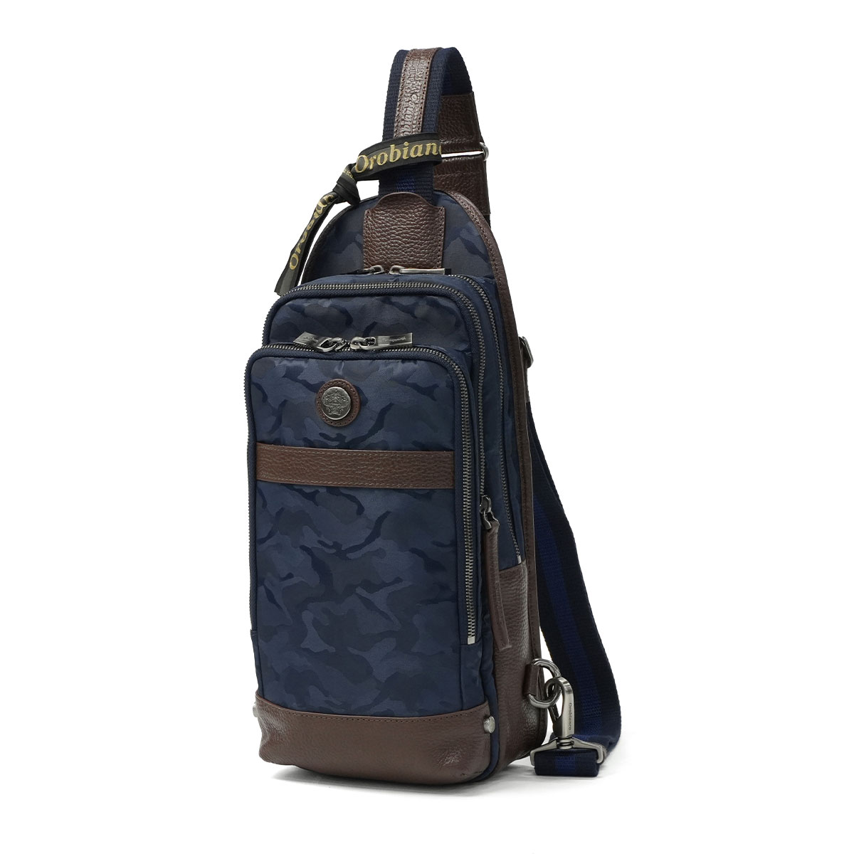 最大50%★5/25限定 日本正規品 オロビアンコ ボディバッグ メンズ レディース ブランド Orobianco ワンショルダー 斜めがけ A5 5L ソロペルテ 30th 93194の画像
