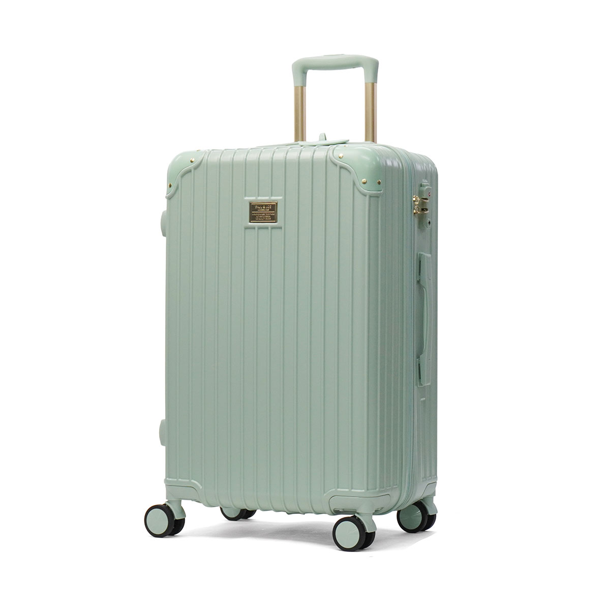 PAUL＆JOE ACCESSOIRES スーツケース ポールアンドジョー 軽量 拡張 キャリー ドリンクホルダー 63L 72L キャリーケース Ｍサイズ PJA-T942 爆買