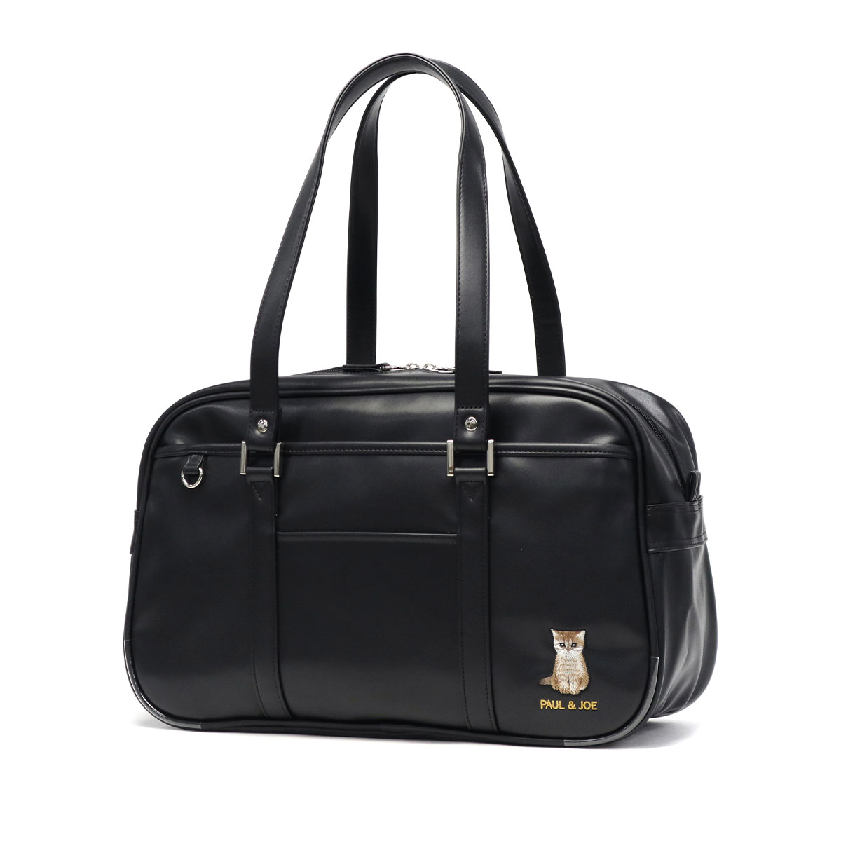 ポール&ジョー　スクールボストン　ヌネット　ブラック　スクールバック　スクバ PAUL&JOE（ポール＆ジョー） PAUL＆JOE ACCESSOIRES スクールバッグ