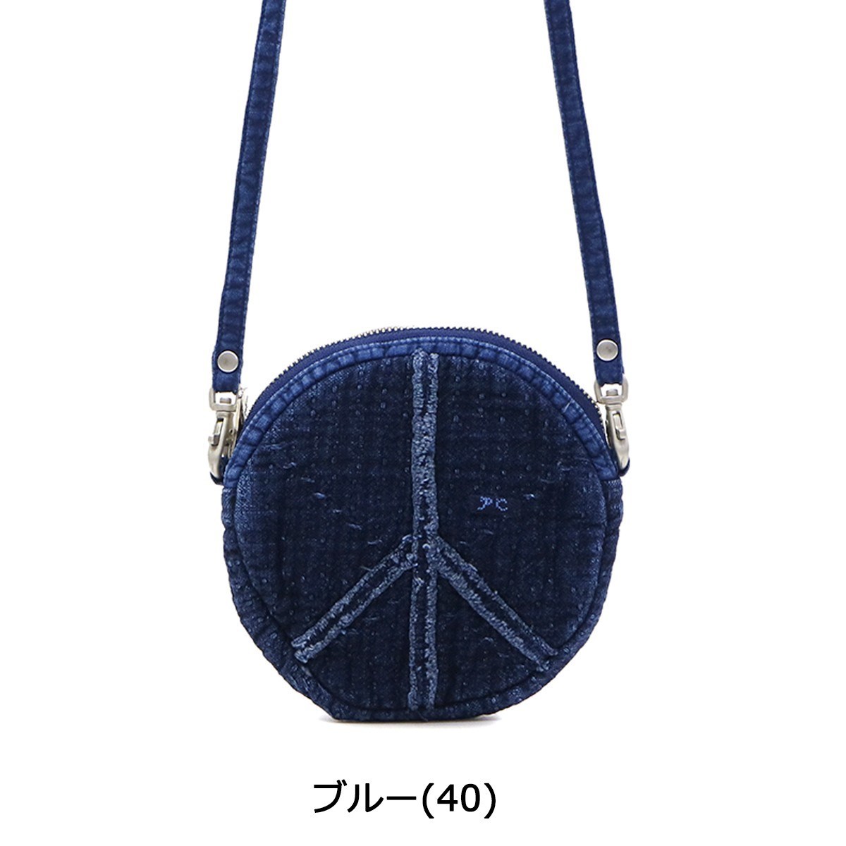 ポータクラシック刺し子ポーチ濃紺ショルダーバック PORTER CLASSIC（ポータークラシック） ポーチ ショルダー SASHIKO 斜