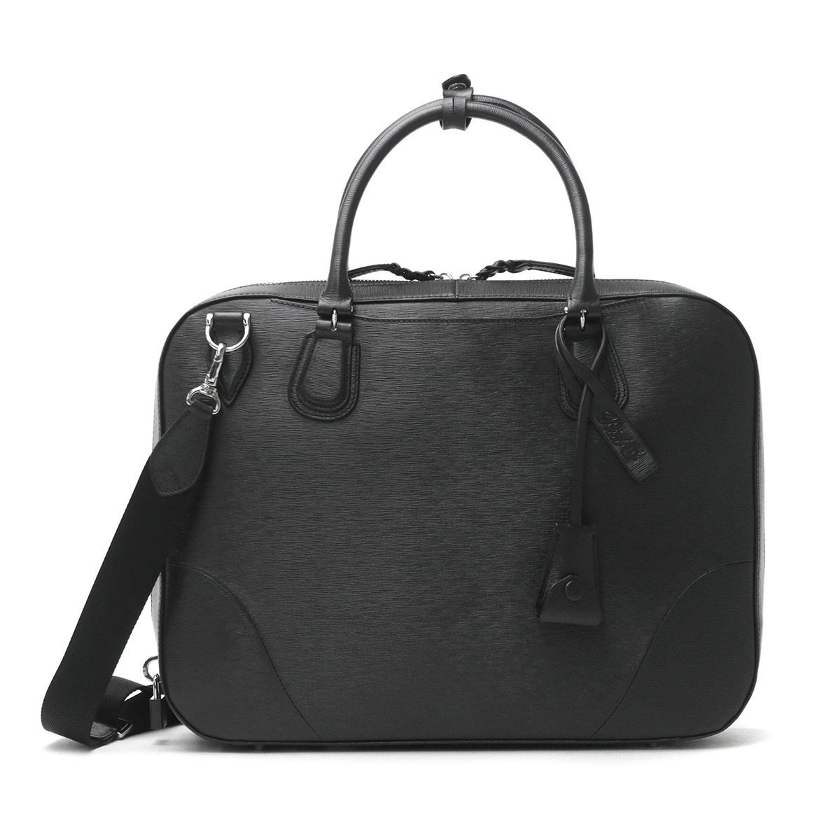ピーアイディー ビジネスバッグ P.i.d 2WAY ブリーフケース cloche クロッシュ バッグ ショルダー 斜めがけ 本革 A4 メンズ レディース PAY101 PIDの画像