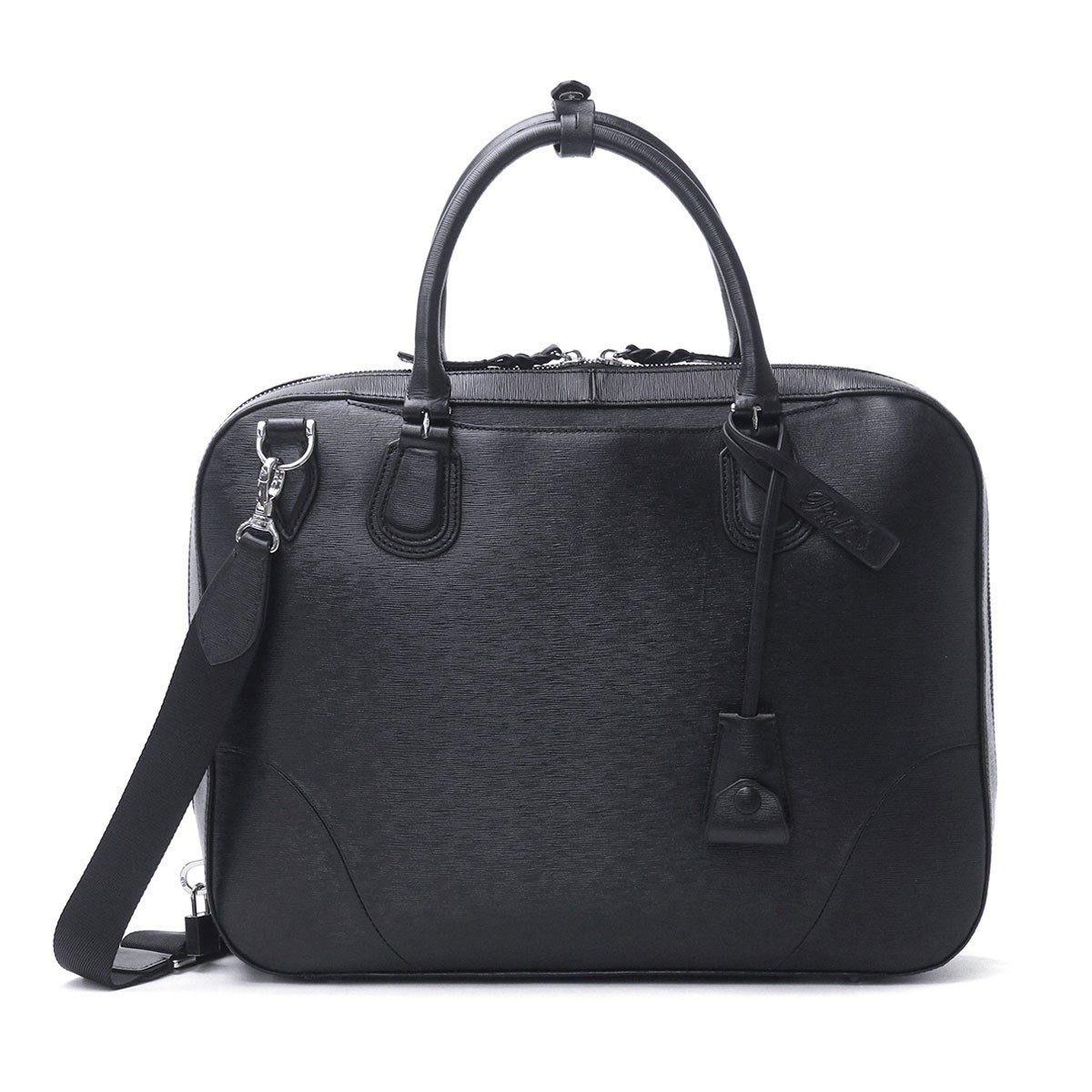 ピーアイディー ビジネスバッグ P.i.d 2WAY ブリーフケース cloche クロッシュ バッグ ショルダー 斜めがけ 本革 A4 メンズ レディース PAY101 PIDの画像