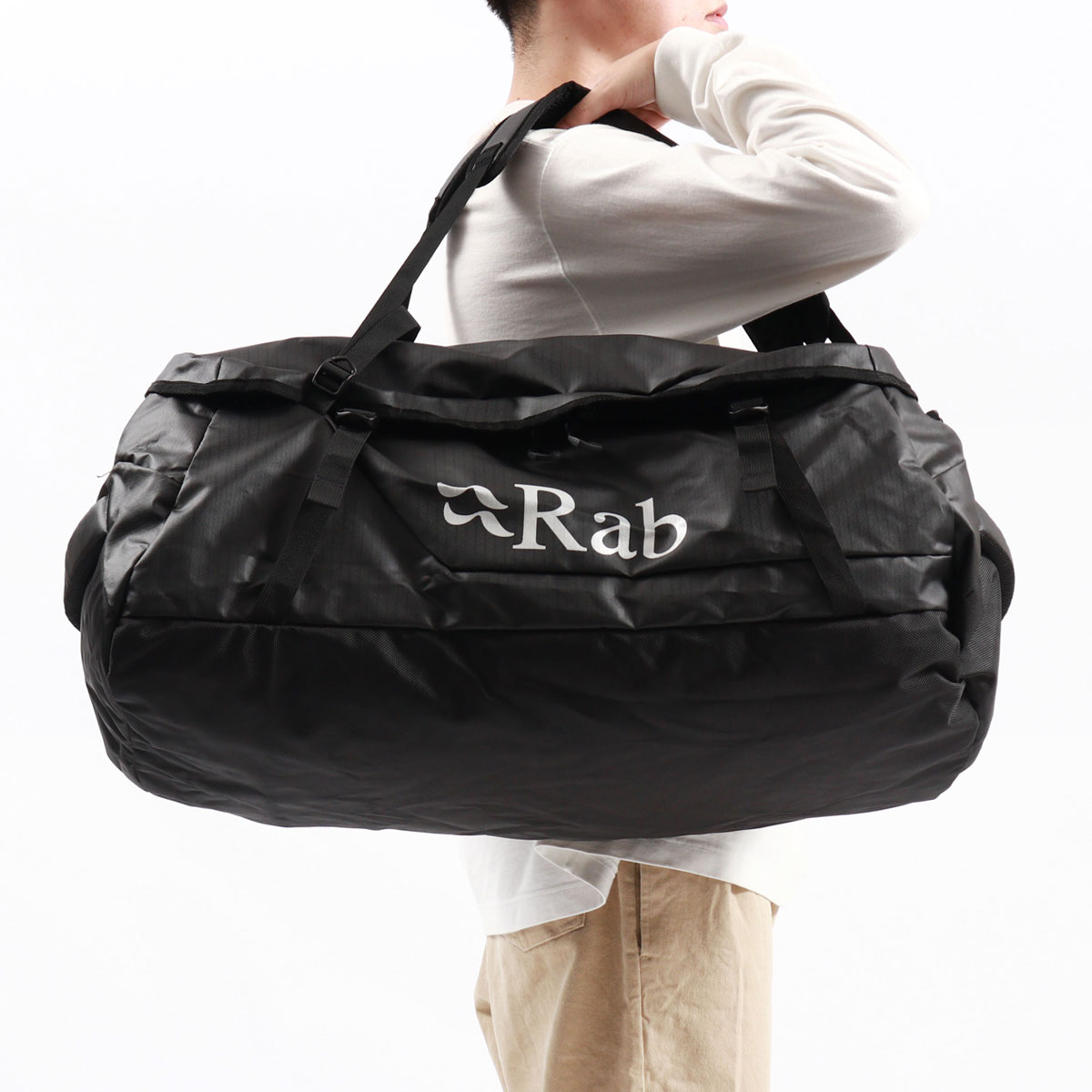 最大42%★10/29限定 ラブ ボストンバッグ Rab Escape Kit Bag LT 70 ダッフルバッグ ボストン 2WAY リュック70L 折り畳み A3 大容量 メンズ レディース QAB-18