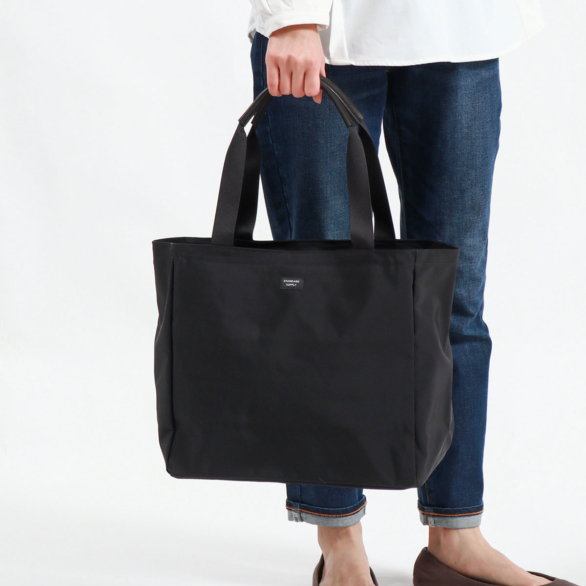 STANDARD SUPPLY ブラック トートバッグ STANDARD SUPPLY 最大42%☆8/3限定 正規取扱店 スタンダード