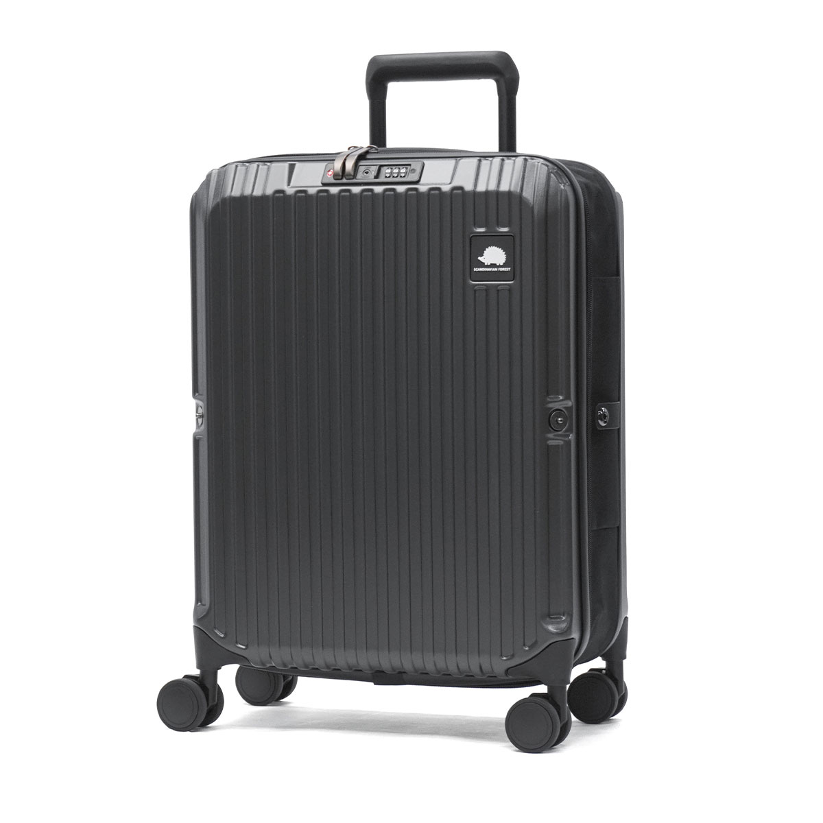 最大51%★4/23迄 正規品1年保証 スーツケース 機内持ち込み SCANDINAVIAN FOREST キャリーケース 32L 3泊 4泊 畳める 折りたためるスーツケース SFRS-2503-Sの画像
