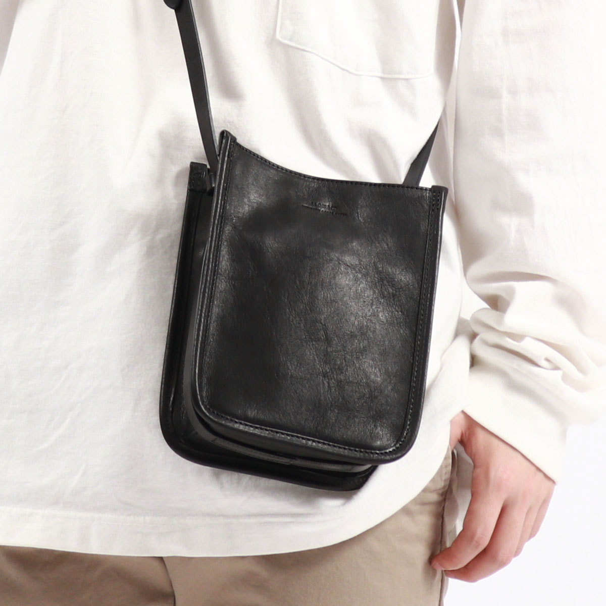 スロウ ショルダーバッグ SLOW bono ボーノ square shoulder bag S ス...