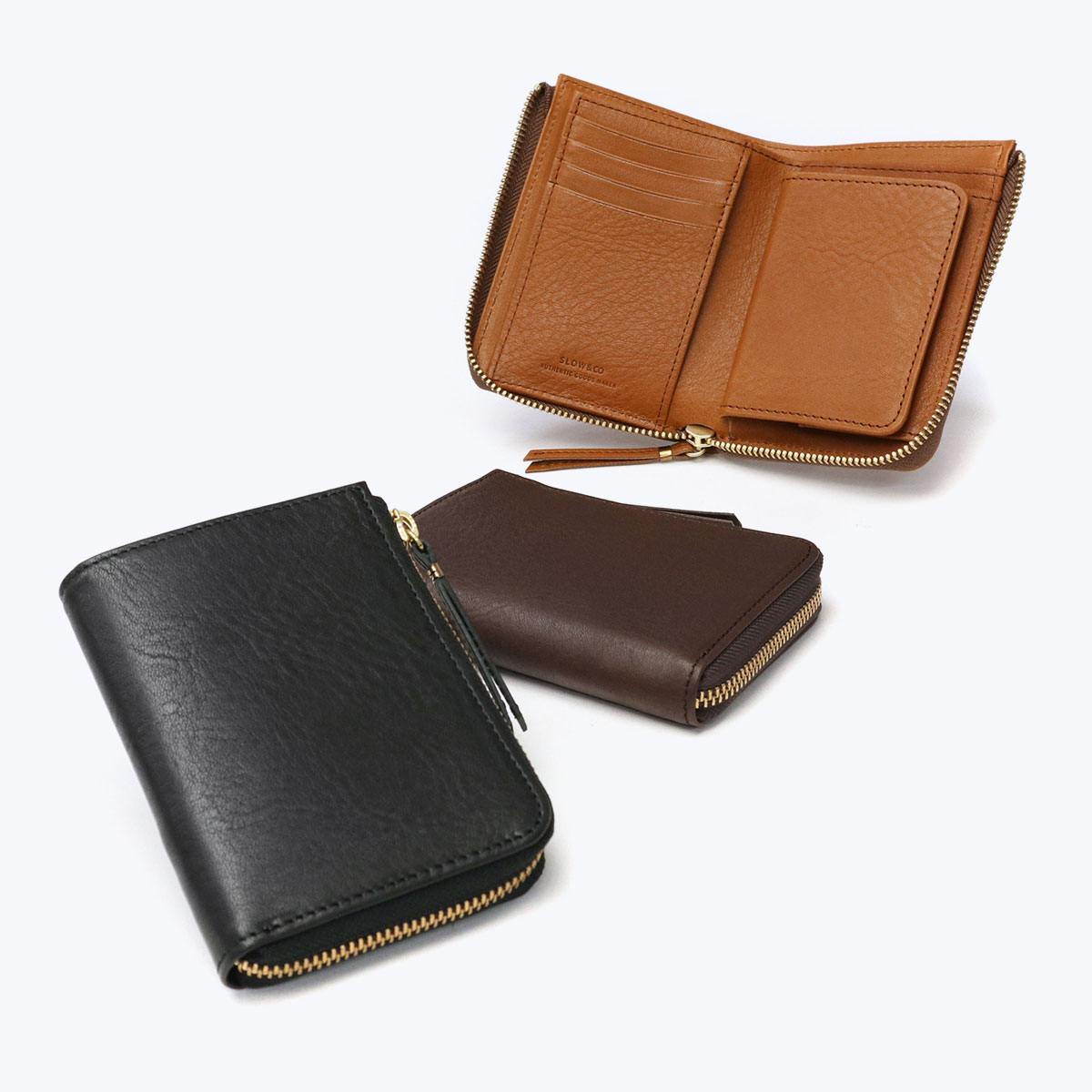 SLOW（スロウ） 最大54%☆12/15迄 二つ折り財布 メンズ レディース