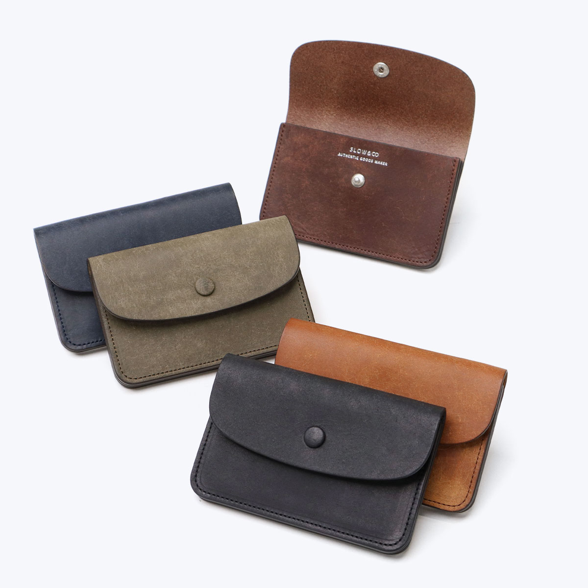 SLOW（スロウ） 最大46%☆1/8限定 カードケース 薄型 スリム メンズ