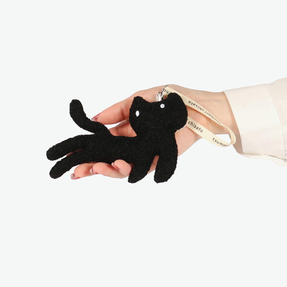 ★フリー★ぷっくり♡着ぐるみ黒猫ちゃん♡チューリップバッグ＆チャーム tsumori chisato CARRY（ツモリチサトキャリー） 最大50%☆10/15