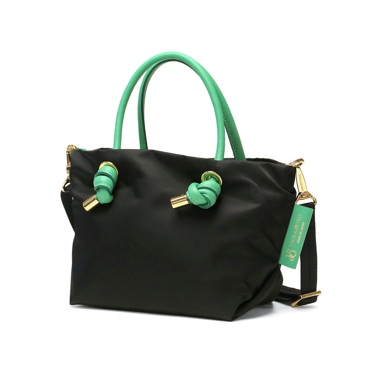 【美品】VIOLAd’ORO ヴィオラドーロ　トートバッグ　2way　Sサイズ VIOLAd'ORO 最大42%☆9/4限定 正規品 ヴィオラドーロ トート