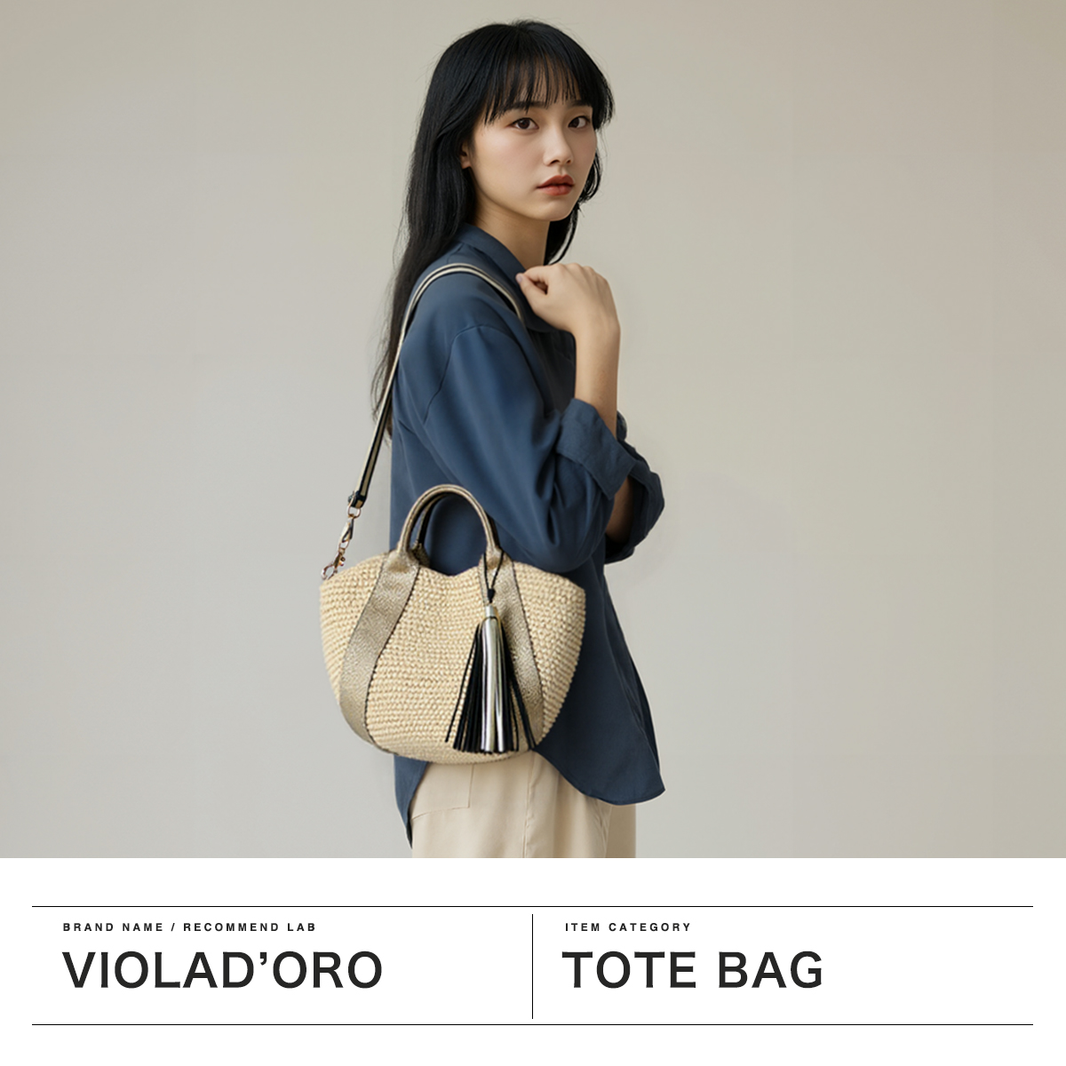 VIOLAd'ORO（ヴィオラドーロ） 最大42%☆6/11限定 正規品 トートバッグ