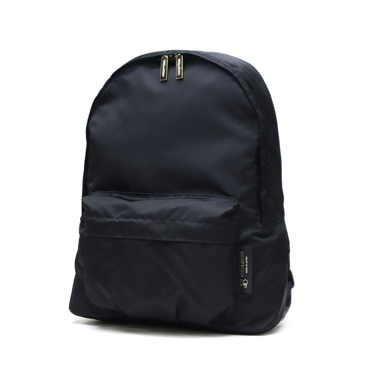 ヴィオラドーロVIOLAd'ORO リュックサック GINO ジーノ　ブラック VIOLAd'ORO 最大41%☆9/5限定 正規品 ヴィオラドーロ リュック