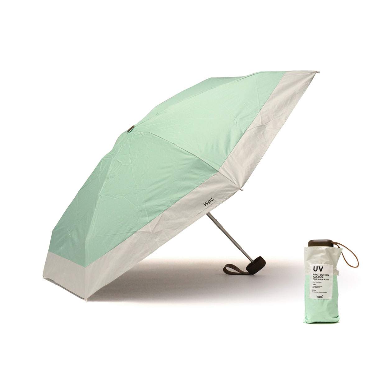 Wpc. 折りたたみ傘 軽量 レディース メンズ 晴雨兼用 Wpc ダブリュピーシー 遮光 傘 日傘...