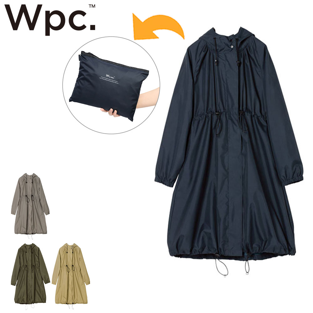Wpc. 最大52%☆9/13迄 レインコート レディース ダブリュピーシー