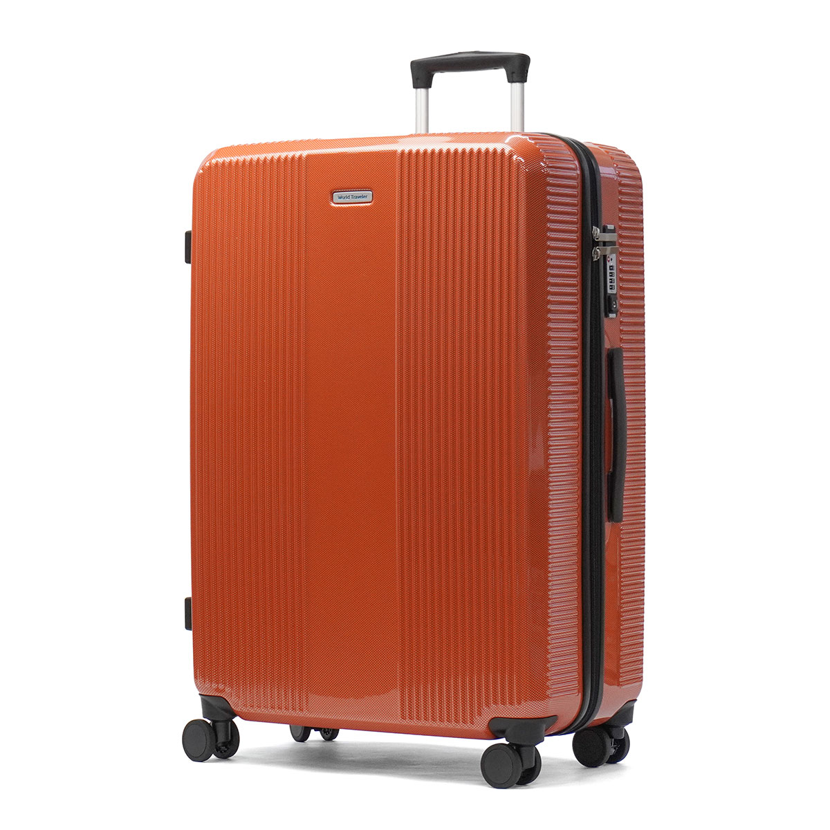 最大53%★6/1迄 ワールドトラベラー スーツケース ハードケース キャリー World Traveler ブランド 旅行 シンプル キャリーケース 大容量 ボトムベイ 06953の画像