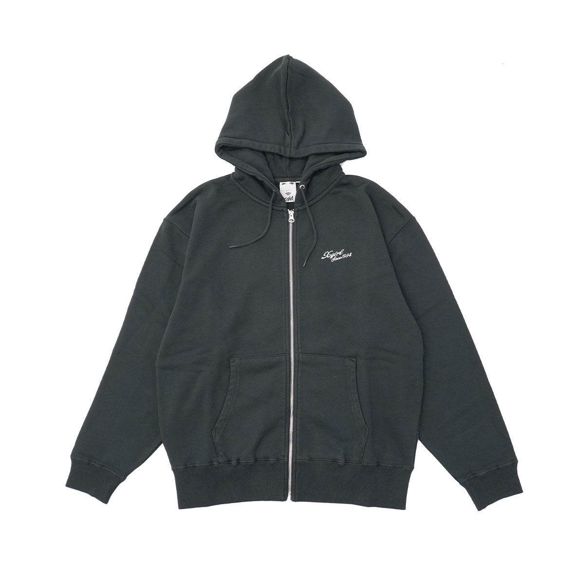 新品　エックスガール　黒 フード付きパーカー　M X-girl（エックスガール） パーカー X-girl SPORTS/エックスガール