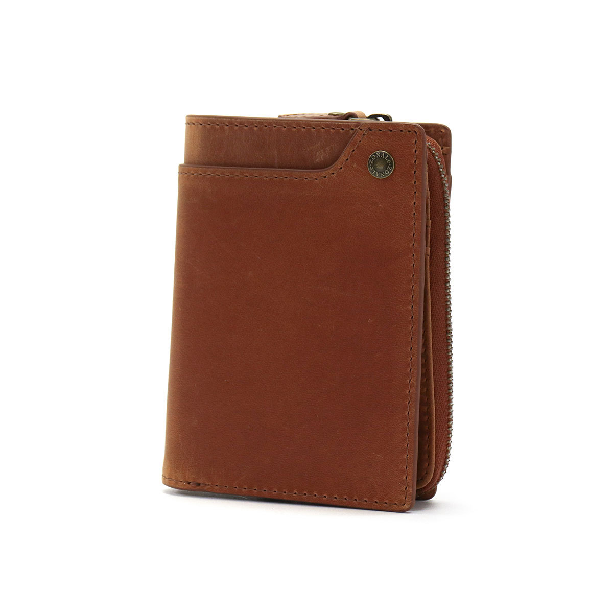 ZONALe（ゾナール） 財布 二つ折り 縦型二つ折り財布 VINTAGE