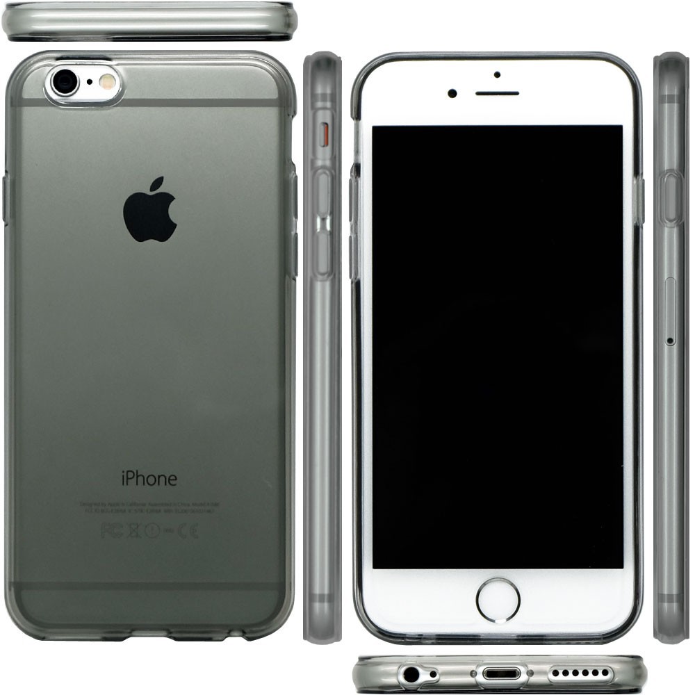 Gallery+ iPhoneX ケース iPhone8 iPhone7 plus アイフォン8 アイフォン7 プラス TPU ハードシリコンiphoneケース カバー clear クリア 透明 スモーク グレー ブラック スケルトン