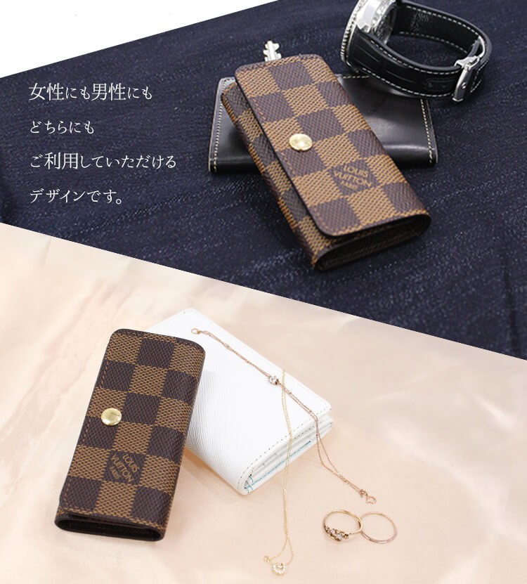 ルイヴィトン　キーケース　ダミエ　ミュルティクレ4 4連 LOUIS VUITTON ルイヴィトン 4連キーケース ダミエ