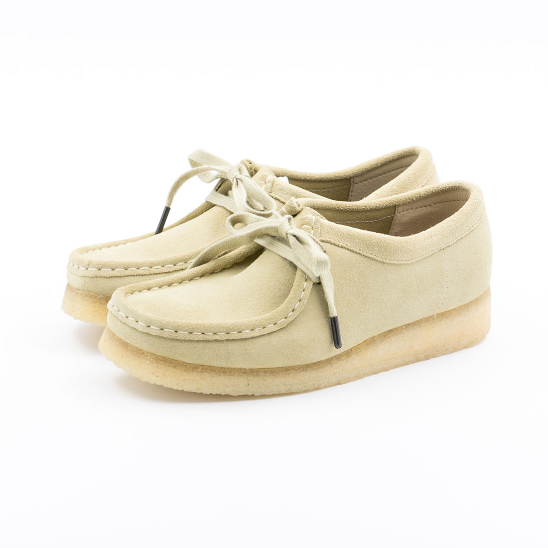 レディース モカシン シューズ Wallabee ワラビー Clarks クラークス レースアップ カジュアル スエード ローカット シンプル 26155522 26155545｜gallerymc｜03