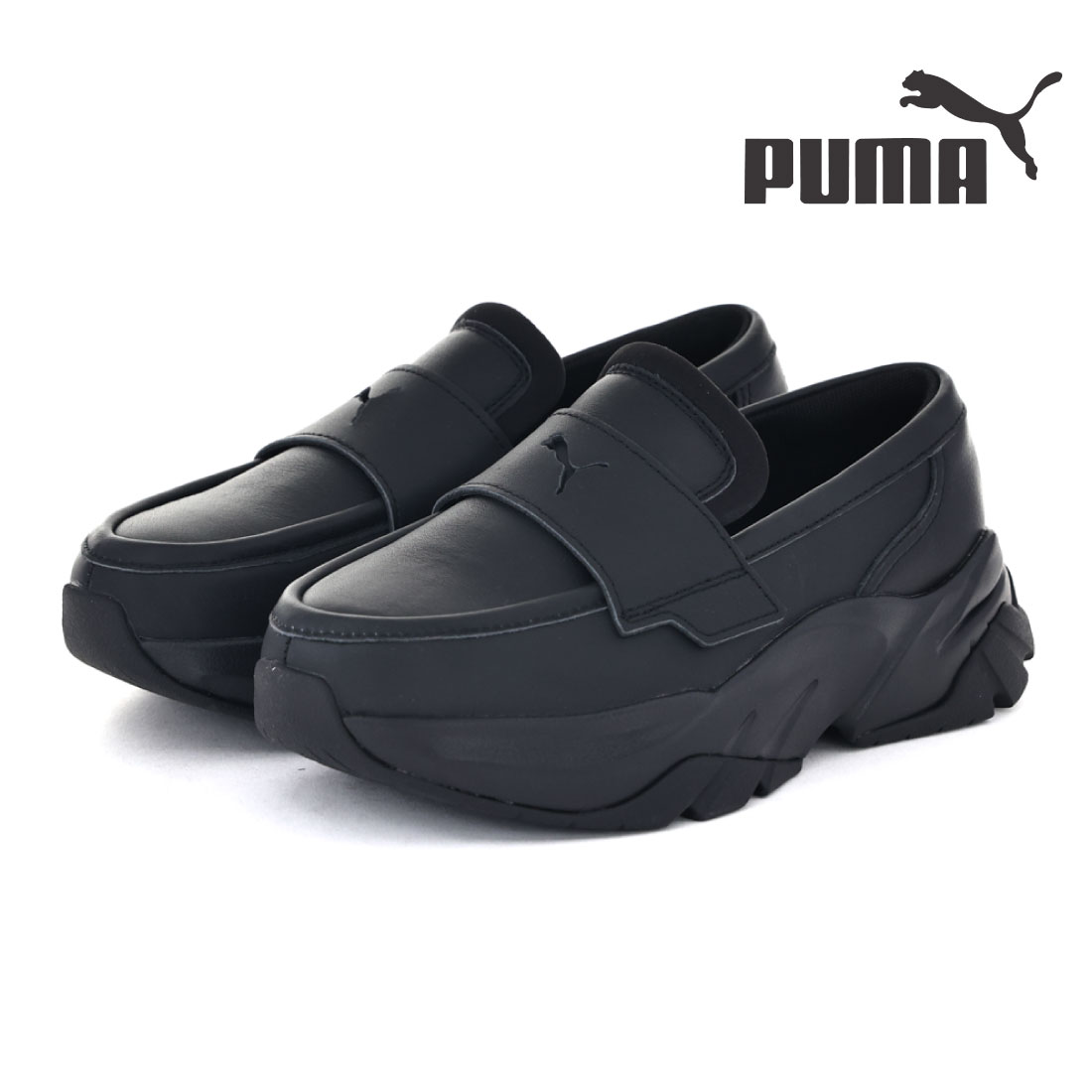 プーマ PUMA レディース スニーカー ローファー 397730 厚底 厚底