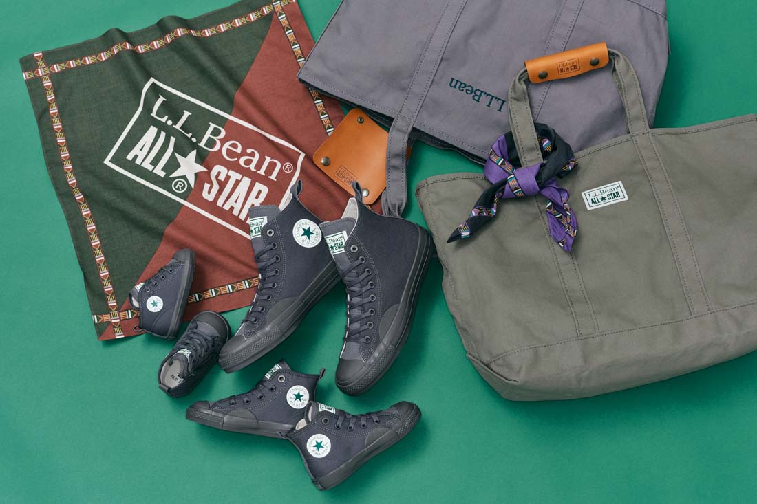 コンバース CONVERSE レディース メンズ スニーカー オールスター 100 L.L.Bean HI オールスター ハイカット コラボ 撥水  親子コーデ :CO-AS100LLBEANHI:FOOT PLACE Yahoo!ショッピング店 - 通販 - Yahoo!ショッピング