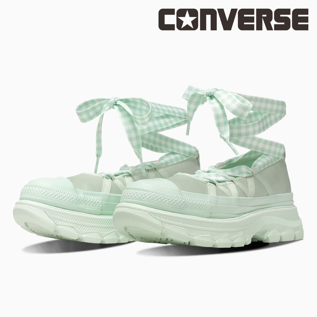 CONVERSE（コンバース） レディース スニーカー オールスター トレック CONVERSE バレエコア シューズ シルバー 25.5