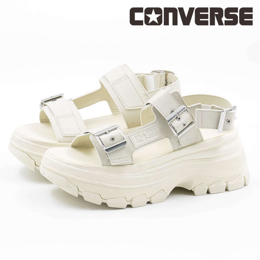 コンバース CONVERSE レディース サンダル オールスター トレックウエーブサンダル トレックウェーブ ストラップサンダル 厚底サンダル 厚底 かわいい |  | 03