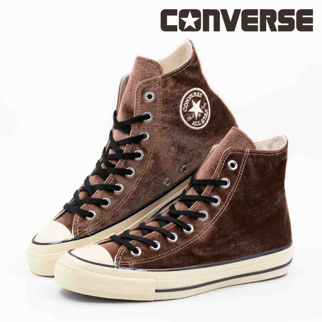 【CONVERSE】オールスター US ベルベット HI ★上品おしゃれ♪ ALL STAR US VELVET HI / オールスター US ベルベット HI