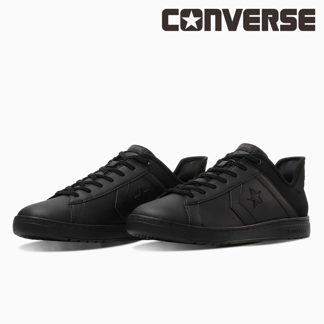 コンバース CONVERSE レディース メンズ スニーカー シティースター スリットスライド ローカット ハンズフリー 立ったまま履ける靴 ブラック 黒 オールブラック | CONVERSE | 02