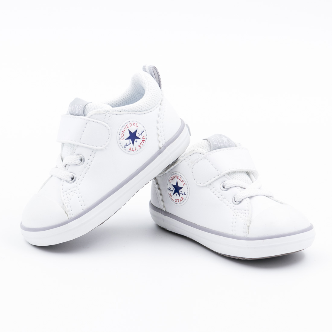 ベビー キッズ 女の子 男の子 コンバース CONVERSE スニーカー ミニ オールスター N V-1 MINI ALLSTAR N V-1  ベビーシューズ ネイビー ホワイト 白 :CO-MINIASNV1WH:FOOT PLACE Yahoo!ショッピング店 - 通販 -  Yahoo!ショッピング