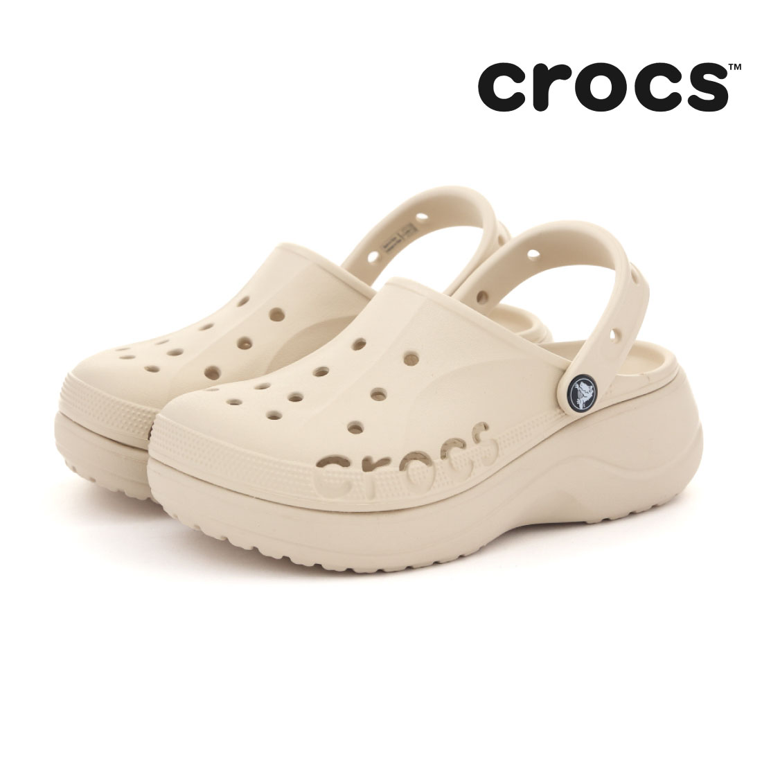 ゆずです。 crocs（クロックス） レディース サンダル バヤ プラットフォーム