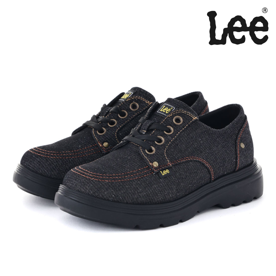 Lee（リー） メンズ スニーカー E86217 ローカット 厚底スニーカー