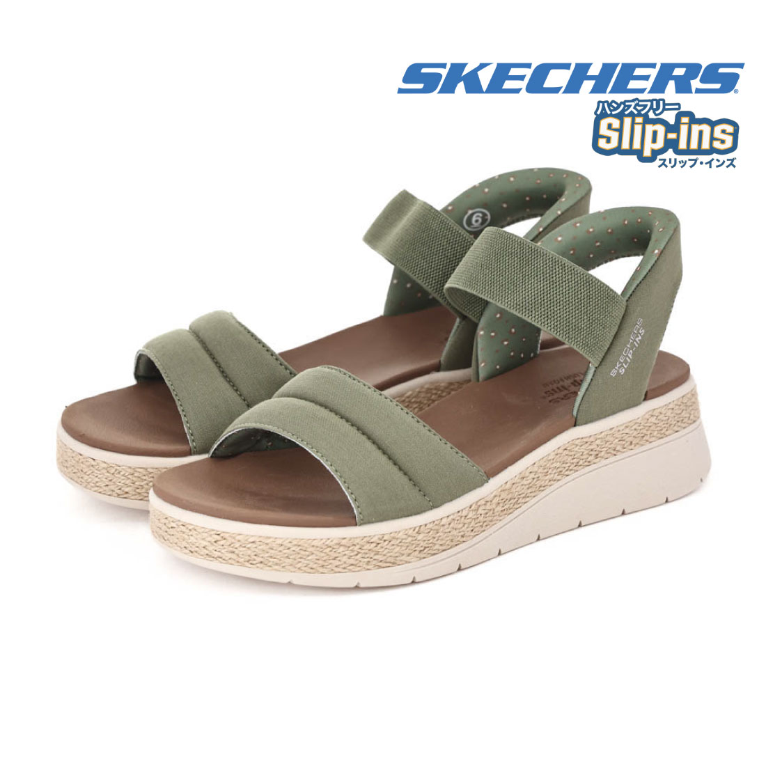 SKECHERS（スケッチャーズ） レディース サンダル スリップインズ