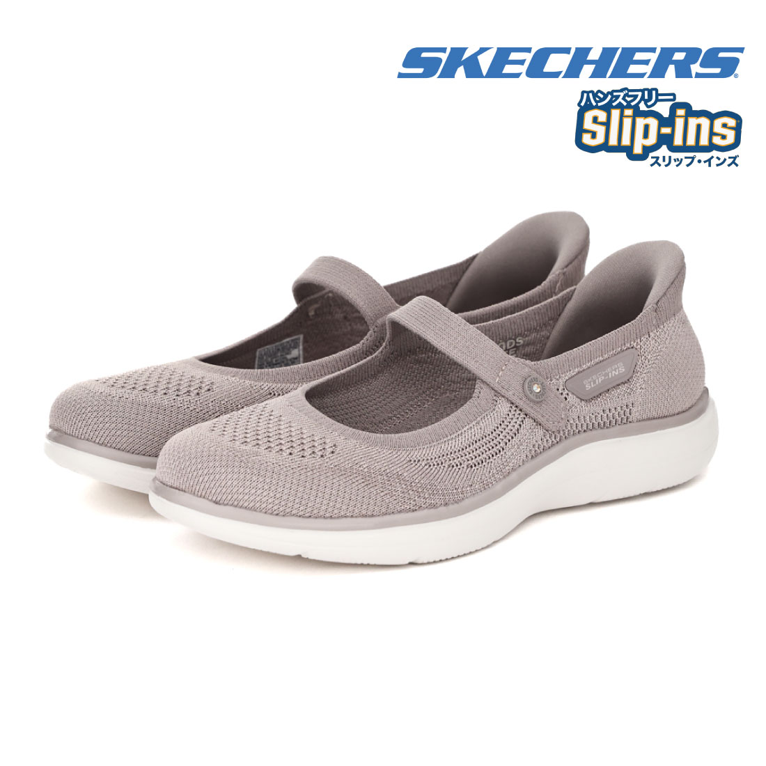 スケッチャーズ SKECHERS レディース スニーカー スリッポン スリップ