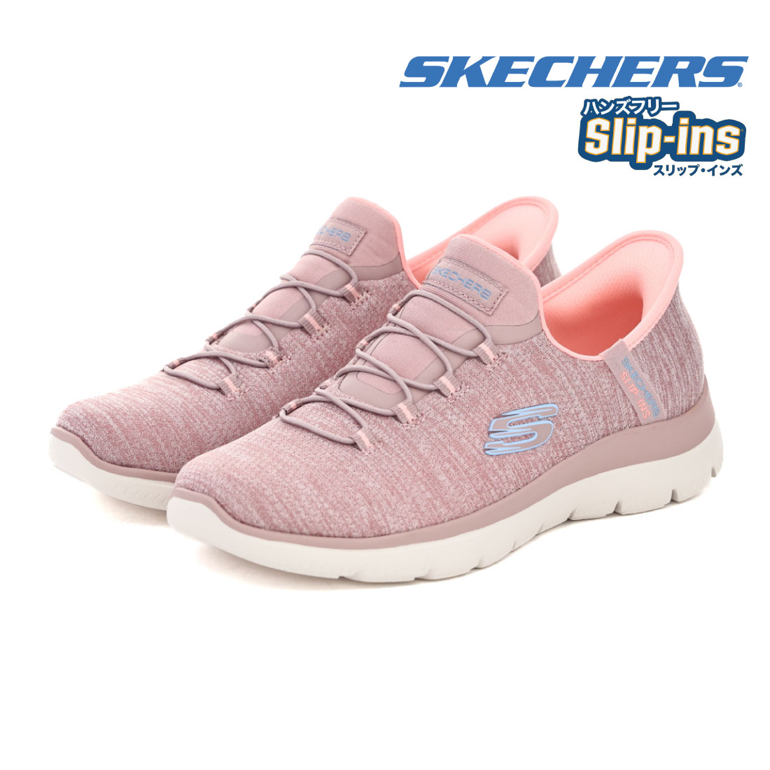 SKECHERS（スケッチャーズ） レディース スニーカー スリッポン ハンズ