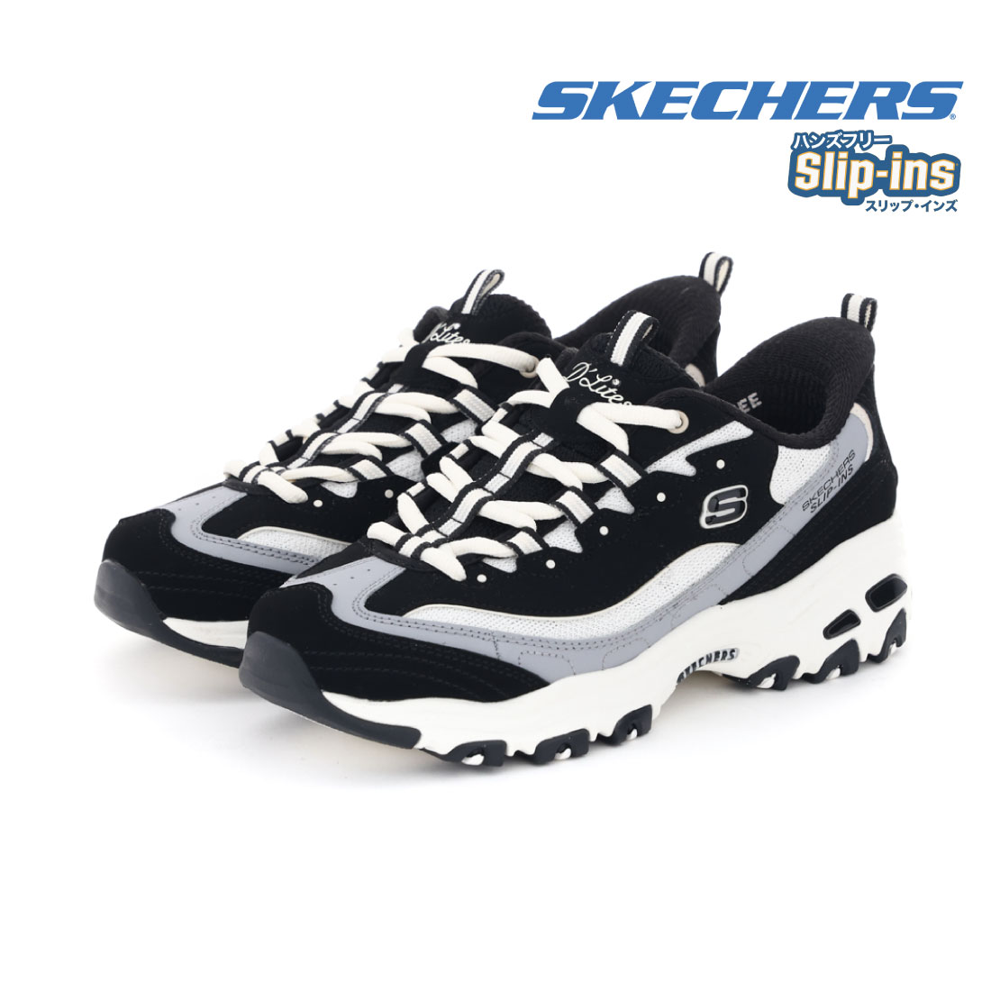   レディース バスケット スティッチ トゥーク SKECHERS（スケッチャーズ） レディース スニーカー スリッポン
