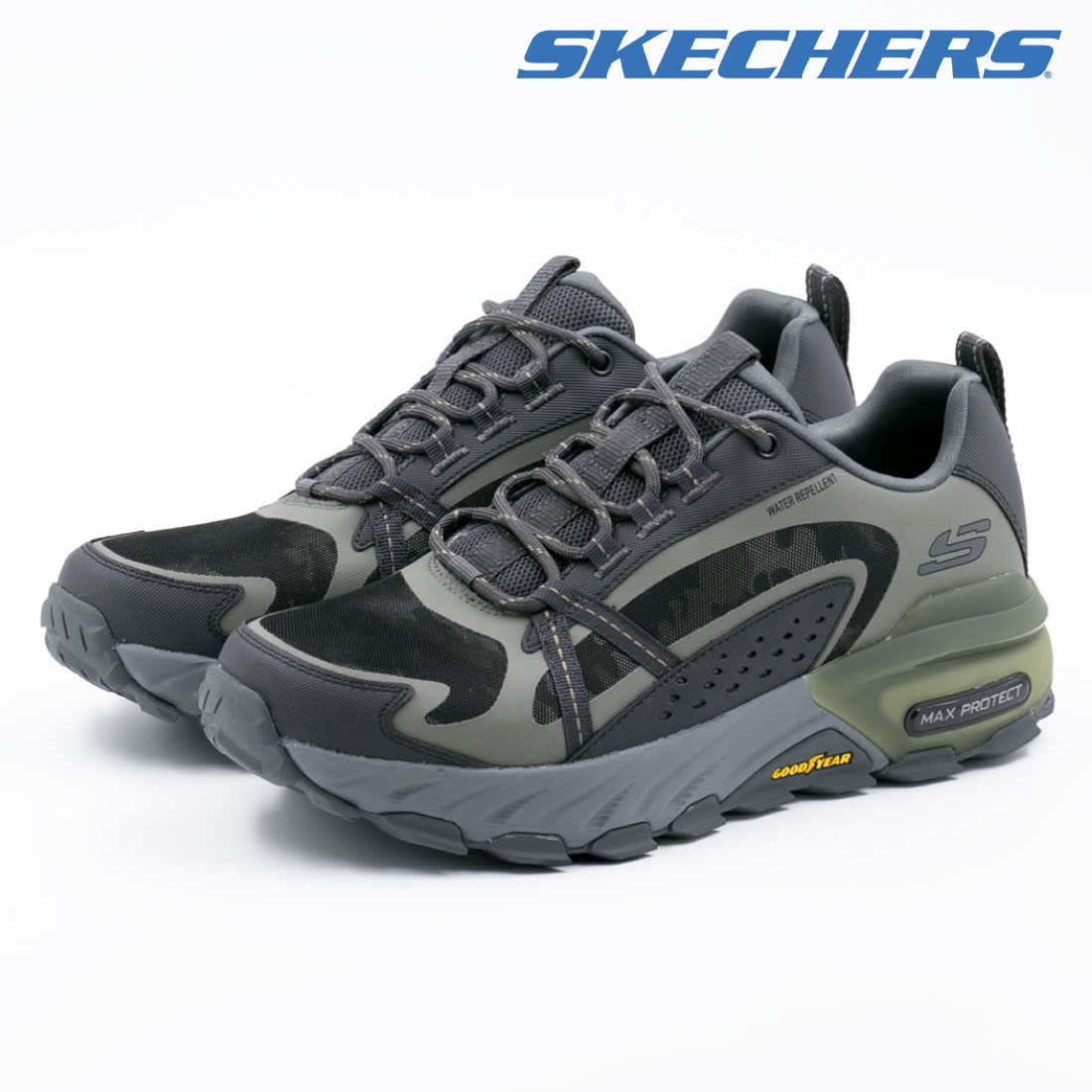 スケッチャーズ SKECHERS メンズ スニーカー マックス プロテクト タスクフォース 237308 大きいサイズ ビッグサイズ 正規品 28cm 28.5cm 29cm 29.5cm 30cm｜gallerymc｜02