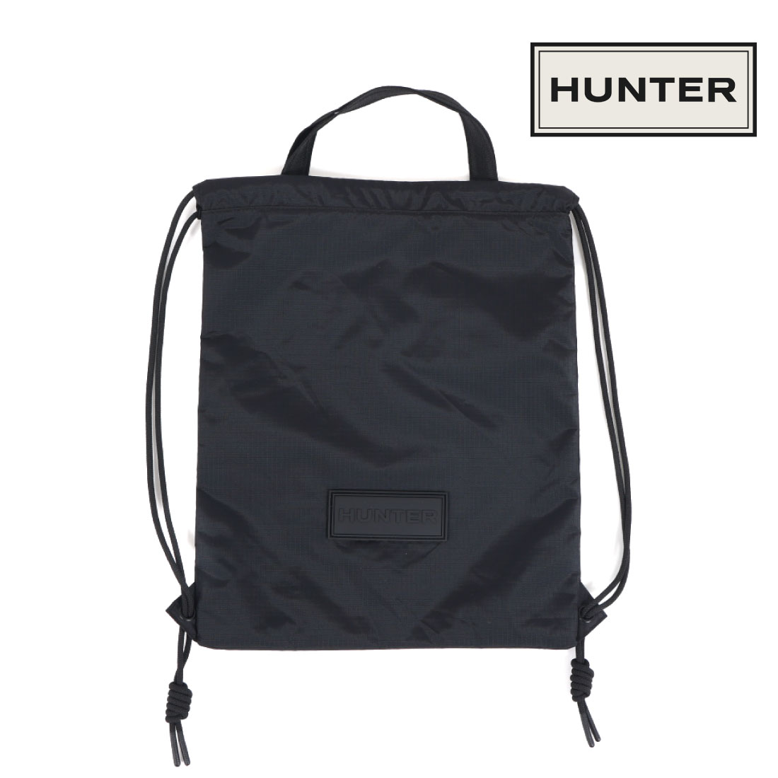 HUNTER トラベル ドローストリング バックパック トート ナップサック HUNTER｜トラベル ドローストリング 2way バックパック トート