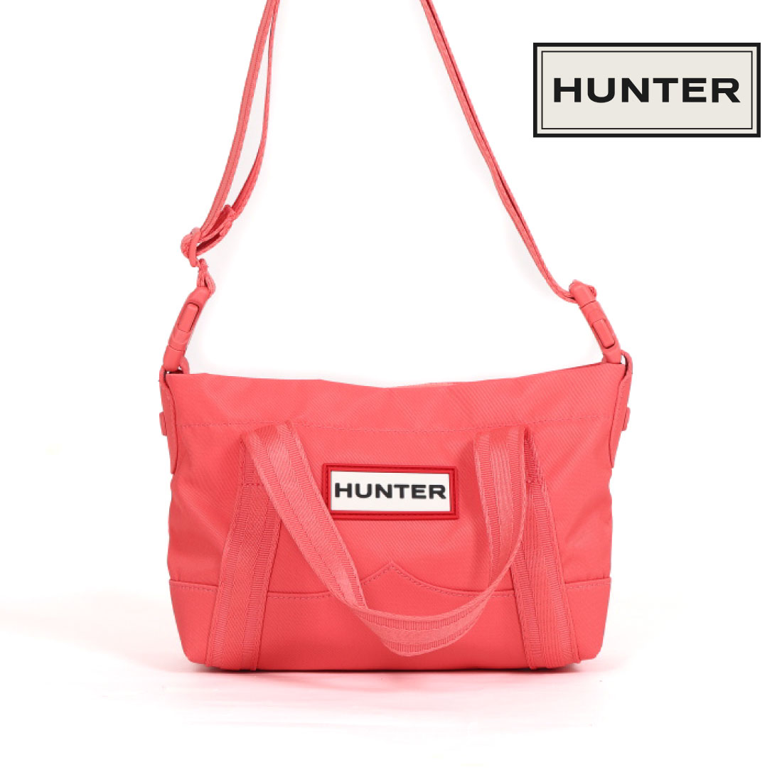 HUNTER（ハンター） レディース ナイロン ミニ トップ クリップ トート 